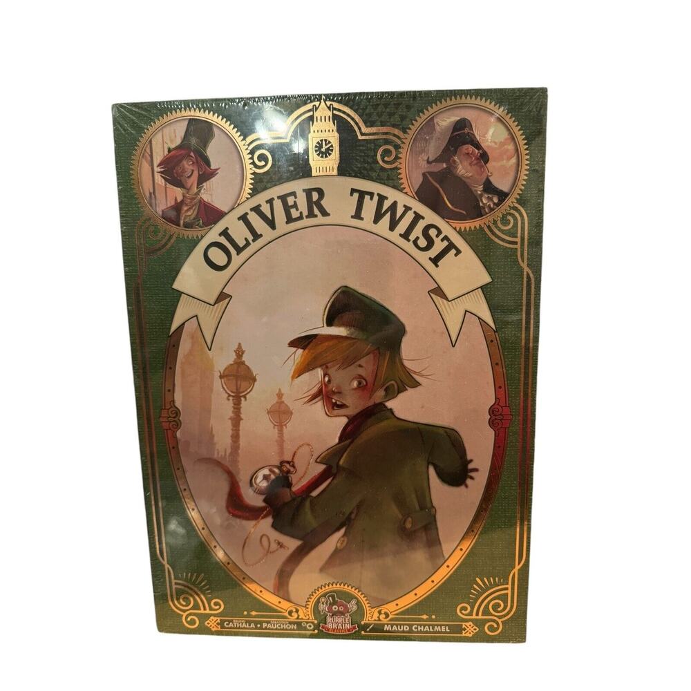 Oliver Twist Board Game by Asmodee Editions ASMPBOT01 2-4 play, 10+, 45+ mins
